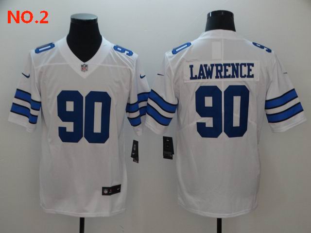 Men's Dallas Cowboys #90 DeMarcus Lawrence Jersey NO.2;